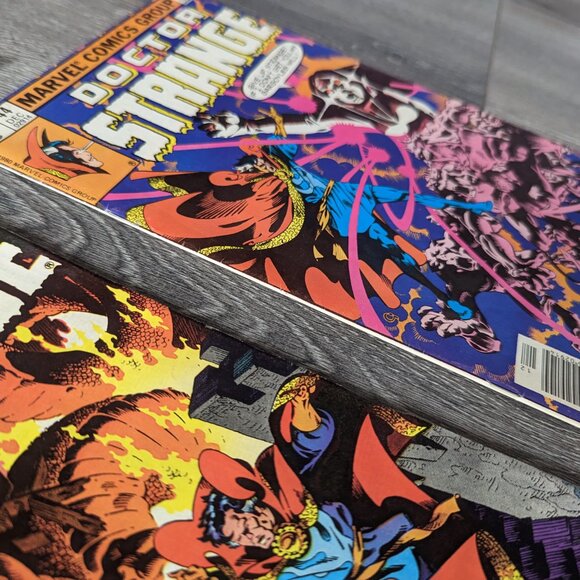Vintage DOCTOR STRANGE Lot of 7 Marvel Comics 1970s-1980s - Picture 8 of 11
